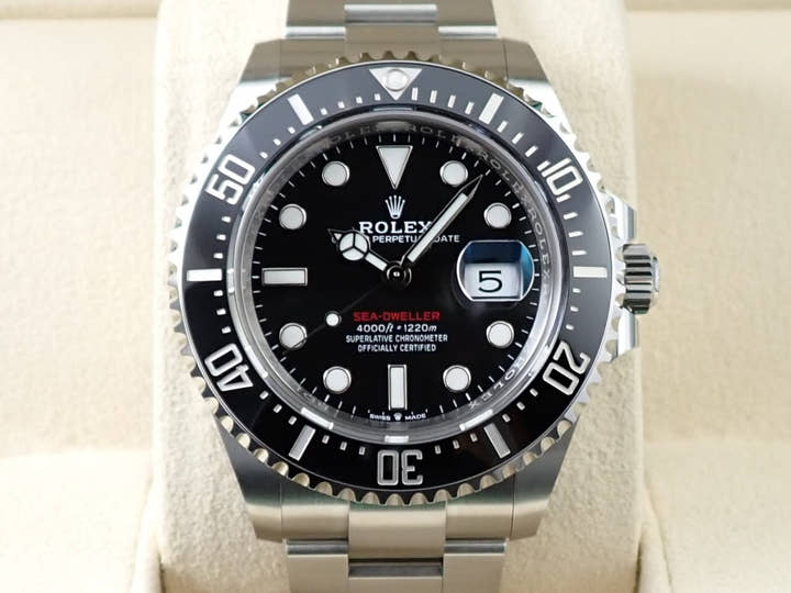 ロレックス シードゥエラー Ref.126600 ステンレススチール ブラック文字盤