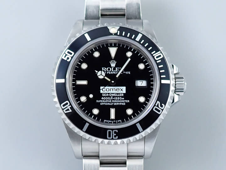 ロレックス シードゥエラー Ref.16600 ステンレススチール ブラック文字盤