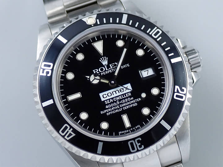 ロレックス シードゥエラー Ref.16600 ステンレススチール ブラック文字盤