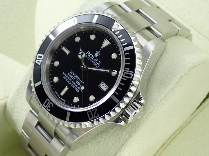 Rolex Sea-Dweller Ref. 16600 Stainless Steel Black Dial