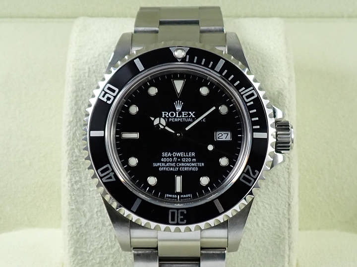 Rolex Sea-Dweller Ref. 16600 Stainless Steel Black Dial