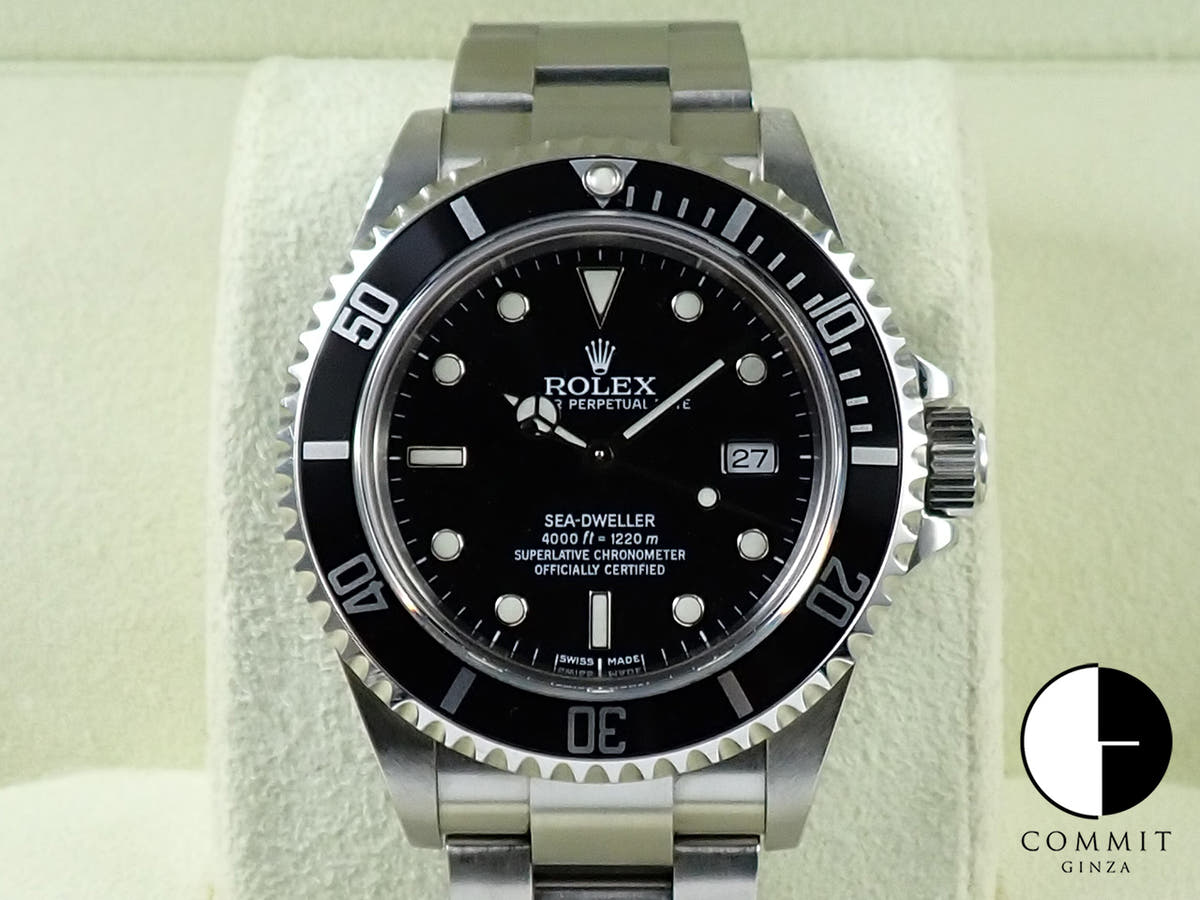 Rolex Sea-Dweller Ref. 16600 Stainless Steel Black Dial