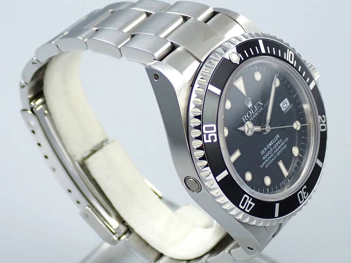 ロレックス シードゥエラー Ref.16600 ステンレススチール ブラック文字盤