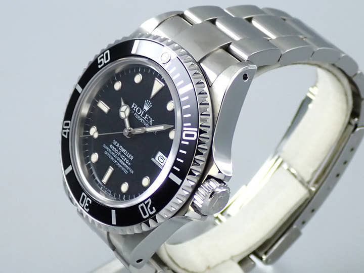 ロレックス シードゥエラー Ref.16600 ステンレススチール ブラック文字盤