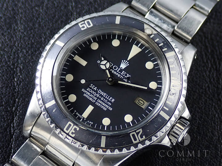 ロレックス シードゥエラー Ref.1665 ステンレススチール ブラック文字盤