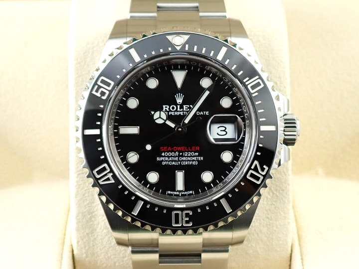 ロレックス シードゥエラー Ref.126600 ステンレススチール ブラック文字盤