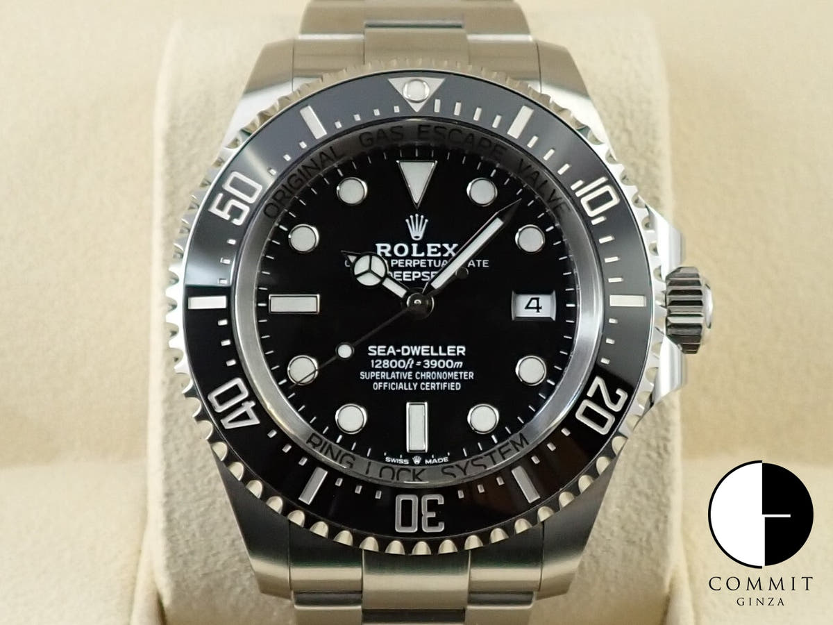 Rolex Sea-Dweller Deepsea Ref. 136660 Stainless Steel Black Dial