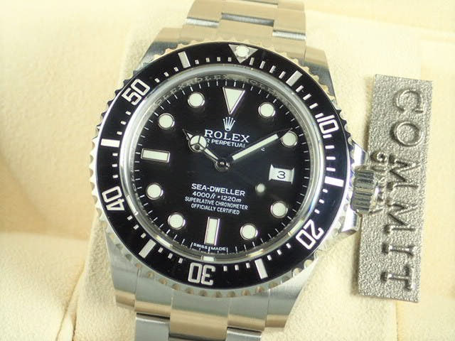 ロレックス シードゥエラー Ref.116600 ブラック文字盤 中古 sea-dweller-40