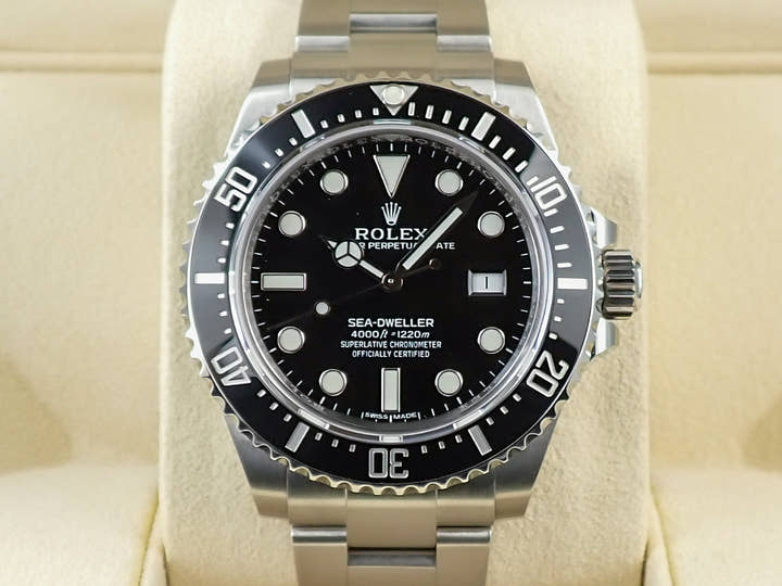 ロレックス シードゥエラー 4000 Ref.116600 ステンレススチール ブラック文字盤