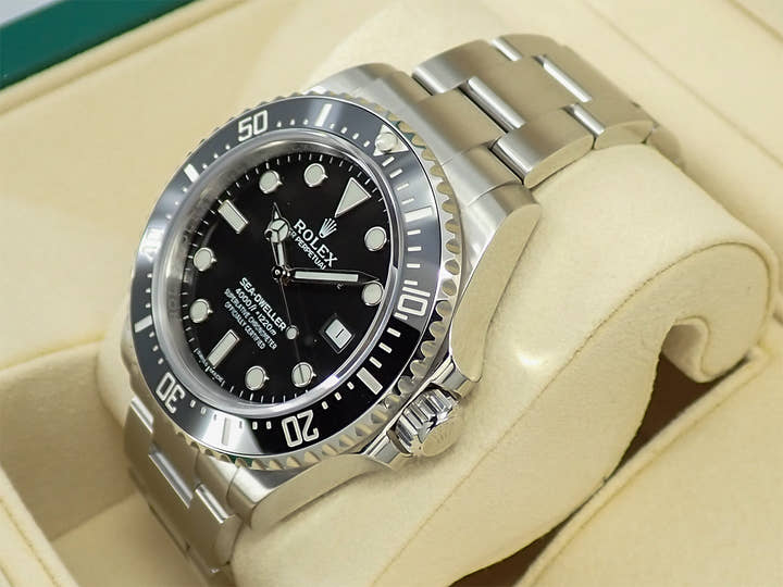 ロレックス シードゥエラー 4000 Ref.116600 ステンレススチール ブラック文字盤