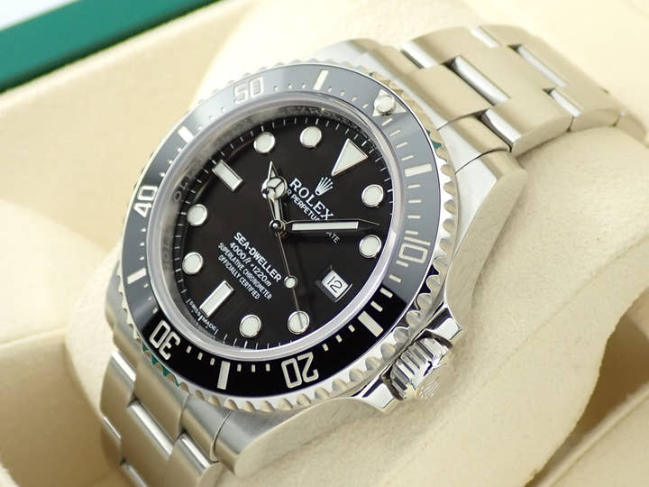 ロレックス シードゥエラー 4000 Ref.116600 ステンレススチール ブラック文字盤