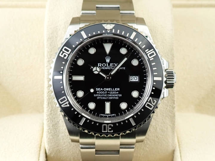 ロレックス シードゥエラー 4000 Ref.116600 ステンレススチール ブラック文字盤