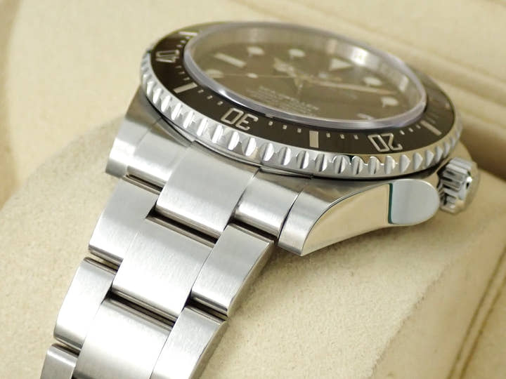 ロレックス シードゥエラー 4000 Ref.116600 ステンレススチール ブラック文字盤