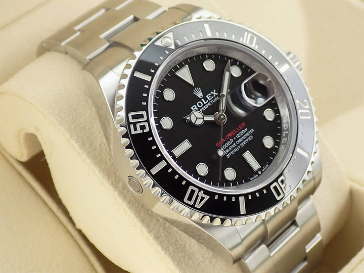 ロレックス シードゥエラー Ref.126600 ステンレススチール ブラック文字盤