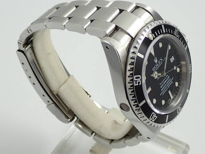 ロレックス シードゥエラー Ref.16600 ステンレススチール ブラック文字盤