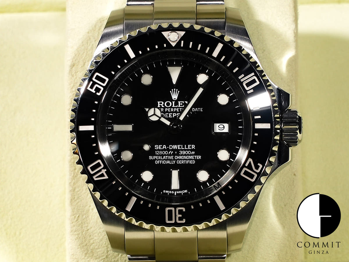 ロレックス シードゥエラー ディープシー Ref.116660 ステンレススチール ブラック文字盤
