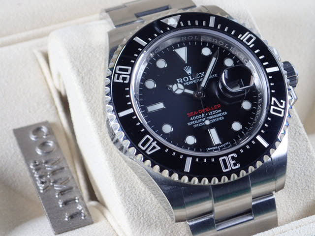 ロレックス シードゥエラー Ref.126600 ブラック文字盤 未使用 sea-dweller-46