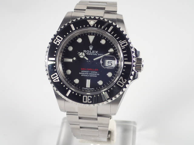 ロレックス シードゥエラー Ref.126600 ブラック文字盤 未使用 sea-dweller-46