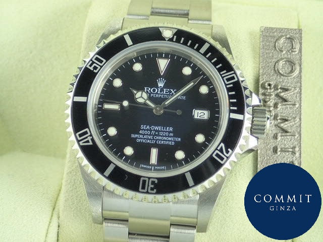 ロレックス シードゥエラー Ref.16600 ブラック文字盤 中古 sea-dweller-52