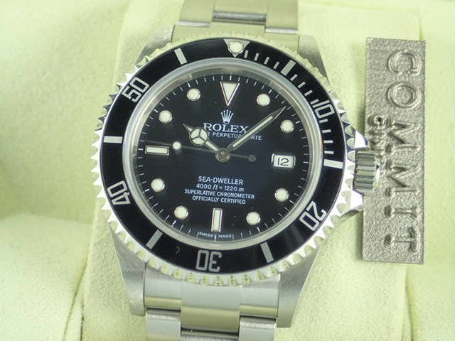 ロレックス シードゥエラー Ref.16600 ブラック文字盤 中古 sea-dweller-52