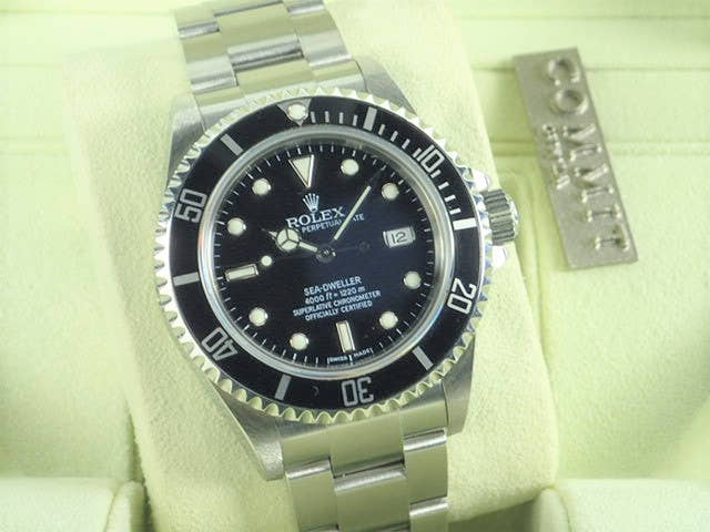 ロレックス シードゥエラー Ref.16600 ブラック文字盤 中古 sea-dweller-52