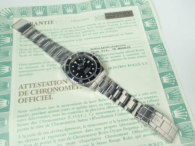 ロレックス シードゥエラー Ref.16600 ブラック文字盤 中古 sea-dweller-53