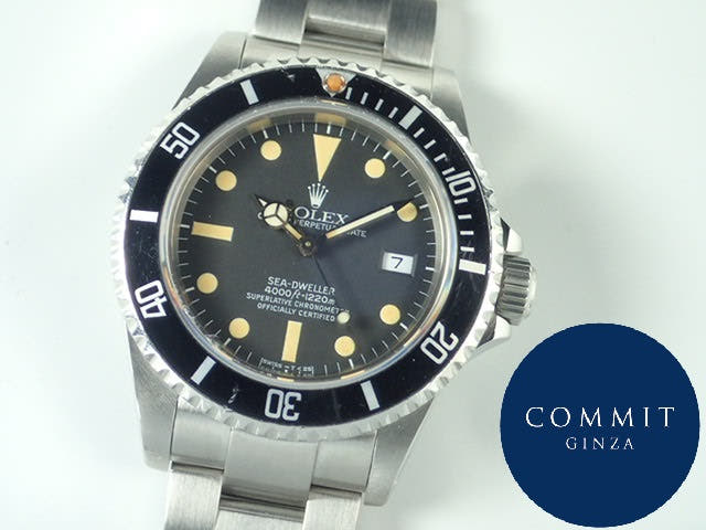 ロレックス シードゥエラー Ref.16660 ブラック文字盤 中古 sea-dweller-55