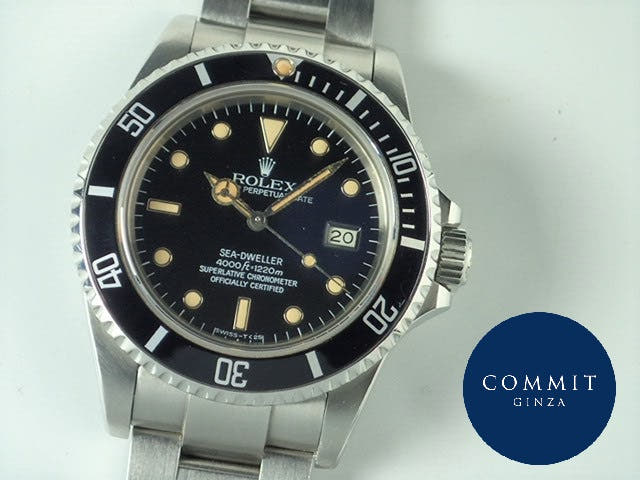 ロレックス シードゥエラー Ref.16660 ブラック文字盤 中古 sea-dweller-56