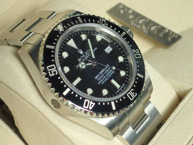 ロレックス シードゥエラー Ref.116600 ブラック文字盤 未使用 sea-dweller-57