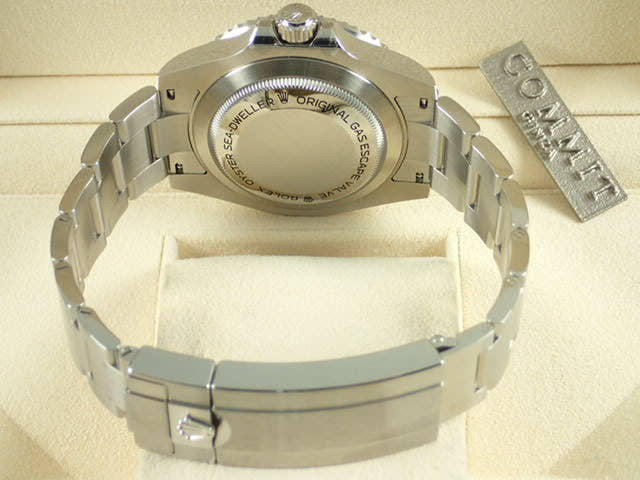 ロレックス シードゥエラー Ref.116600 ブラック文字盤 未使用 sea-dweller-57