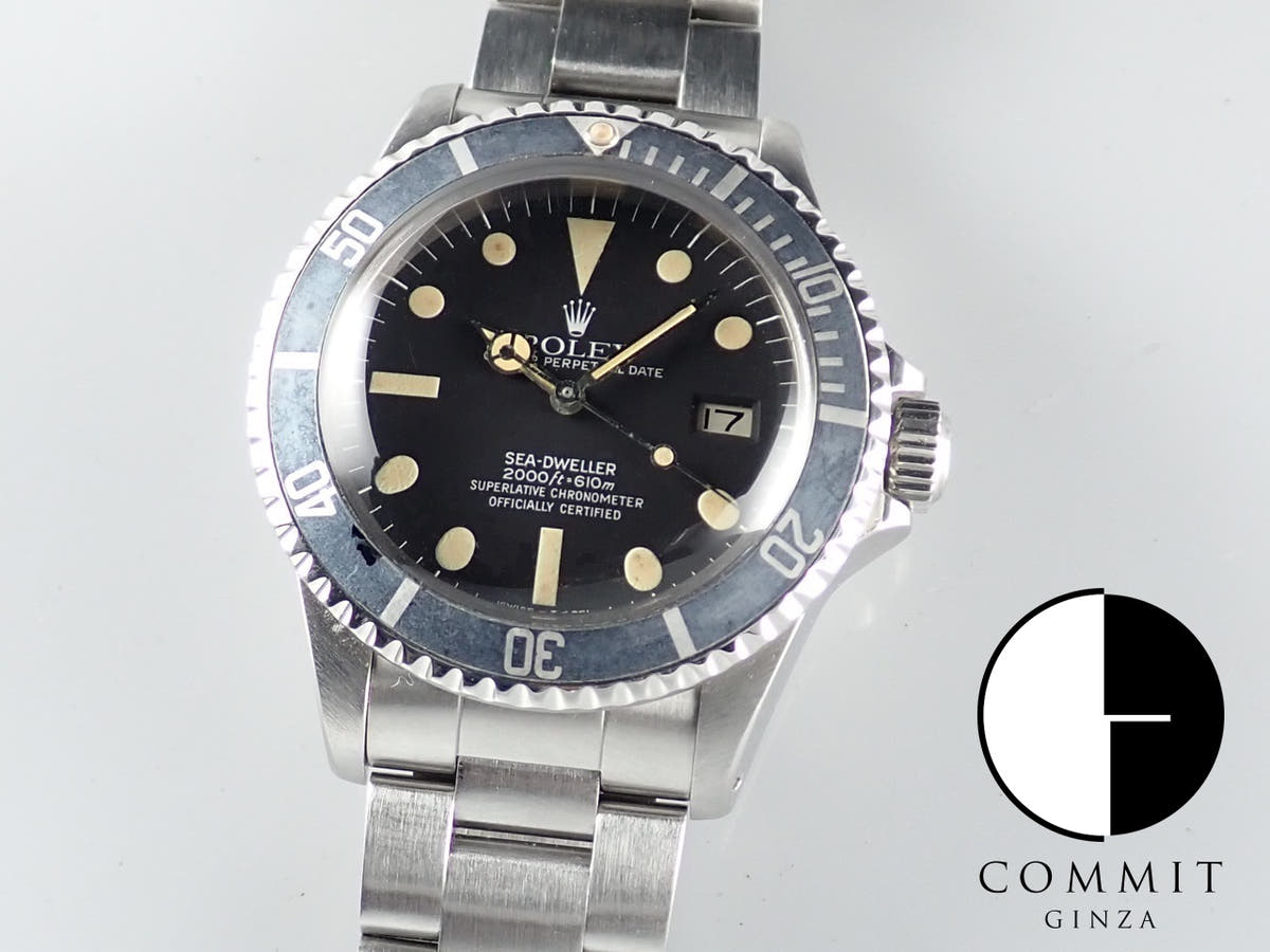 ロレックス シードゥエラー Ref.1665 ブラック文字盤 中古 sea-dweller-92