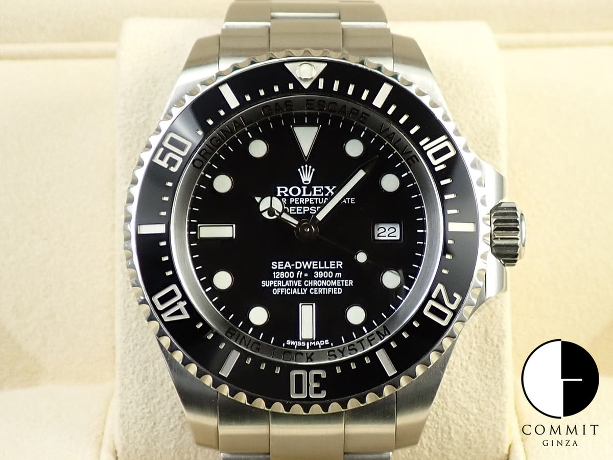 Rolex Sea-Dweller Deepsea Ref. 116660 Stainless Steel Black Dial
