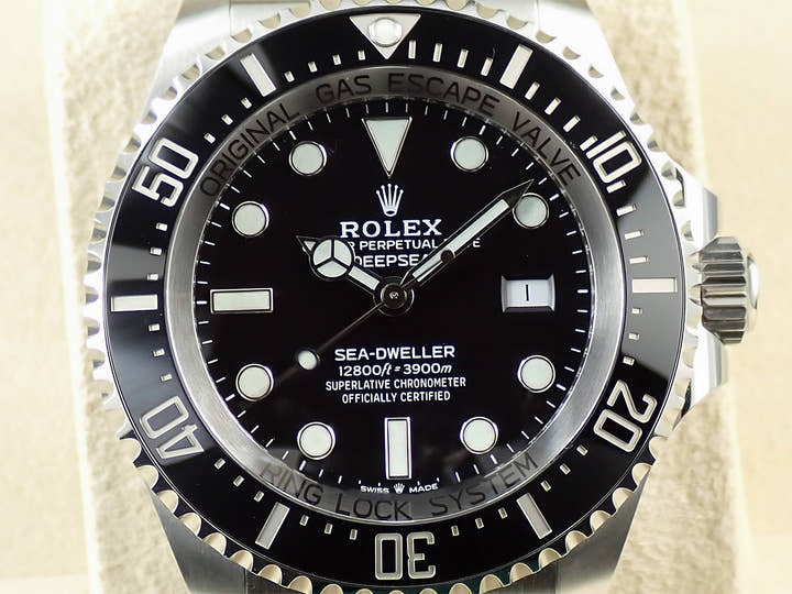 ロレックス シードゥエラー ディープシー Ref.126660 ステンレススチール ブラック文字盤