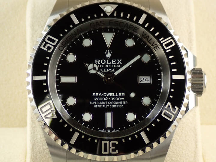 ロレックス シードゥエラー ディープシー Ref.126660 ステンレススチール ブラック文字盤