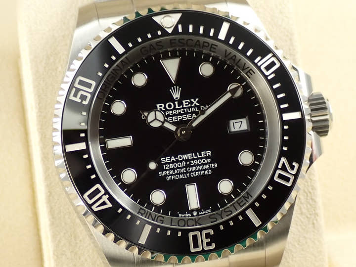 ロレックス シードゥエラー ディープシー Ref.126660 ステンレススチール ブラック文字盤