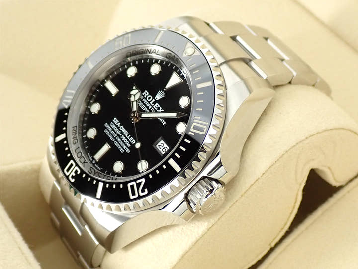 ロレックス シードゥエラー ディープシー Ref.126660 ステンレススチール ブラック文字盤