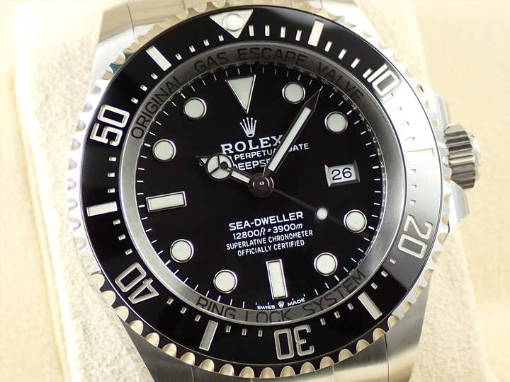 ロレックス シードゥエラー ディープシー Ref.126660 ステンレススチール ブラック文字盤