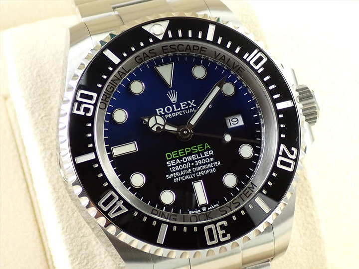 Rolex Sea-Dweller Deepsea Ref. 126660 Stainless Steel D-Blue Dial