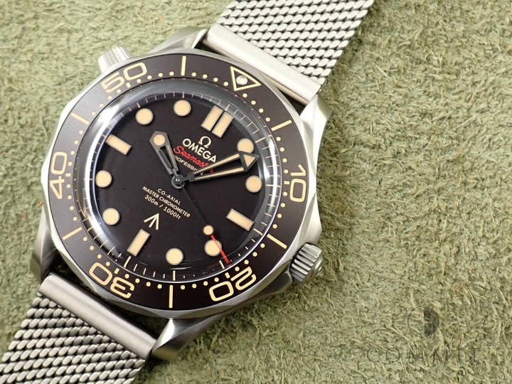 オメガ シーマスター ダイバー 300M コーアクシャル マスター クロノメーター 42MM Ref.210.90.42.20.01.001 ブラウン文字盤 美品 W1RMXTXK