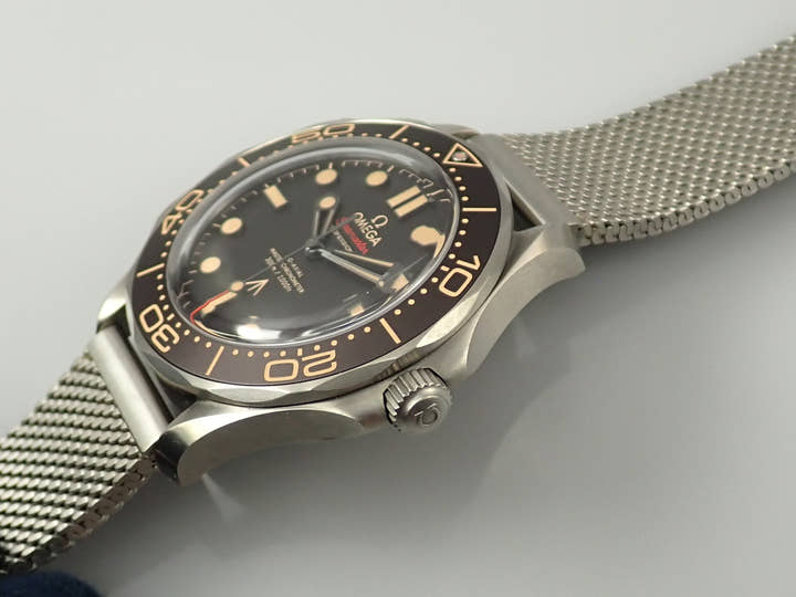 オメガ シーマスター コーアクシャル マスター クロノメーター7 エディション Ref.210.92.42.20.01.001 ブラウン文字盤 美品 S1PUTWRS