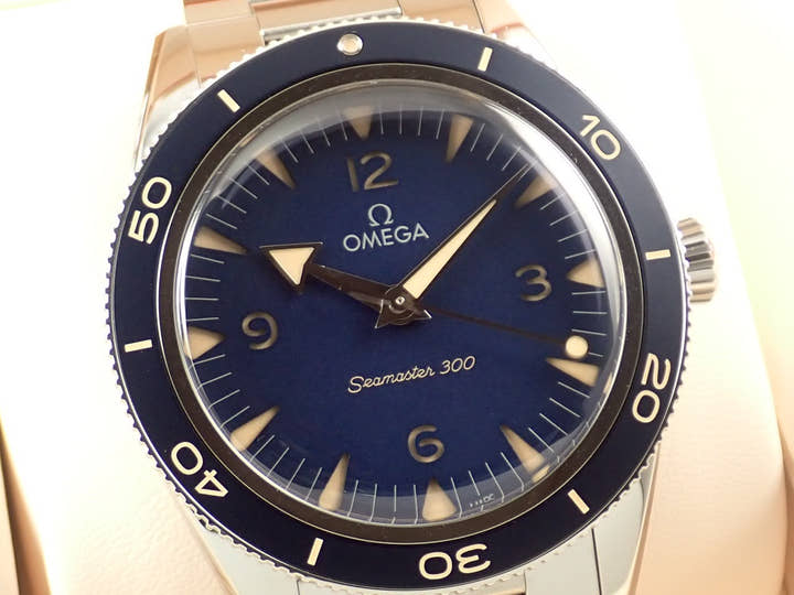 Omega Seamaster 300 Co-Axial Master Chronometer Ref.234.30.41.21.03.001 Blue Dial Unused VX03875W