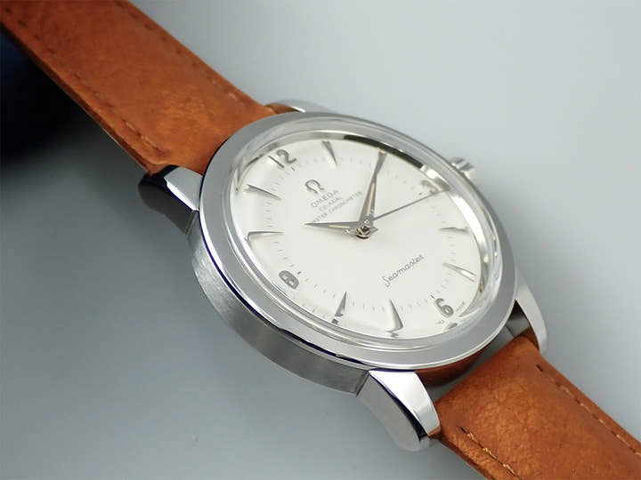 オメガ シーマスター 1948 コーアクシャル マスター クロノメーター 38mm Ref.511.13.38.20.02.001 シルバー文字盤 美品 Z4125245