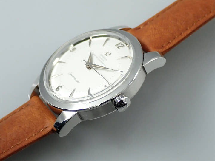 オメガ シーマスター 1948 コーアクシャル マスター クロノメーター 38mm Ref.511.13.38.20.02.001 シルバー文字盤 美品 Z4125245