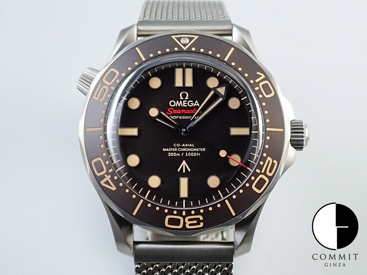 オメガ シーマスター ダイバー 300M コーアクシャル マスター クロノメーター 42MM Ref.210.90.42.20.01.001 ブラウン文字盤 中古 LU85FHXR