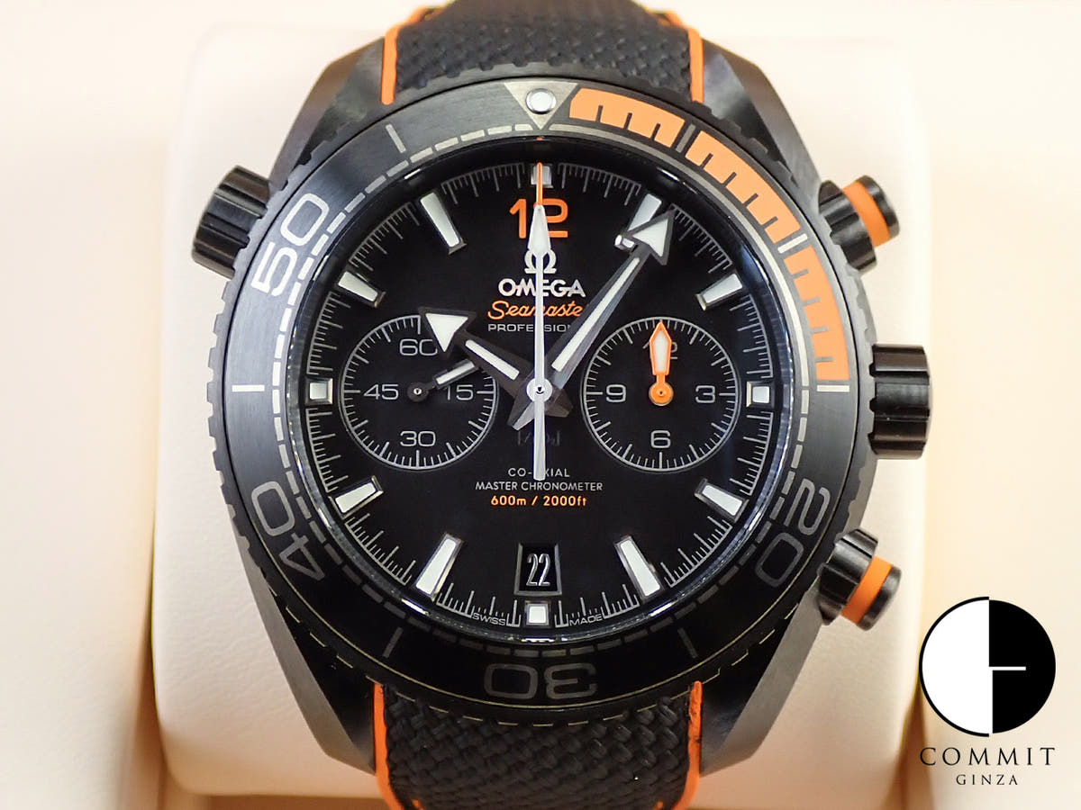 オメガ シーマスター プラネットオーシャン Ref.215.92.46.51.01.001 ブラック文字盤 美品 F3017K04