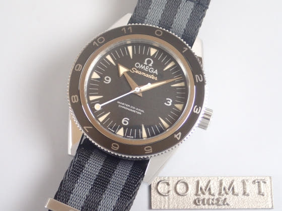 オメガ スピードマスター Ref.233.32.41.21.01.001 ブラック文字盤 中古 sea-master300