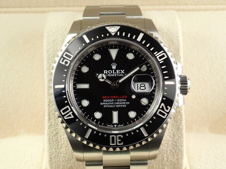 ロレックス シードゥエラー Ref.126600 ステンレススチール ブラック文字盤