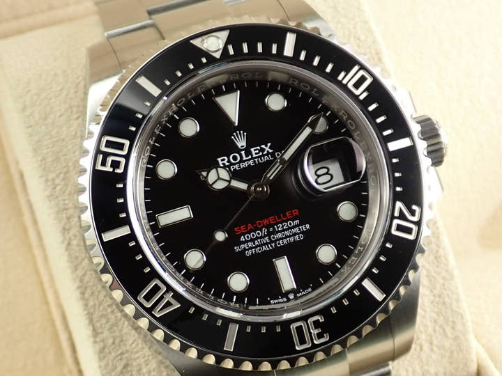 ロレックス シードゥエラー Ref.126600 ステンレススチール ブラック文字盤