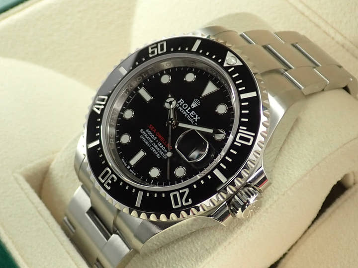 ロレックス シードゥエラー Ref.126600 ステンレススチール ブラック文字盤