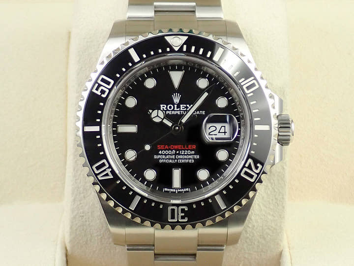 ロレックス シードゥエラー Ref.126600 ステンレススチール ブラック文字盤